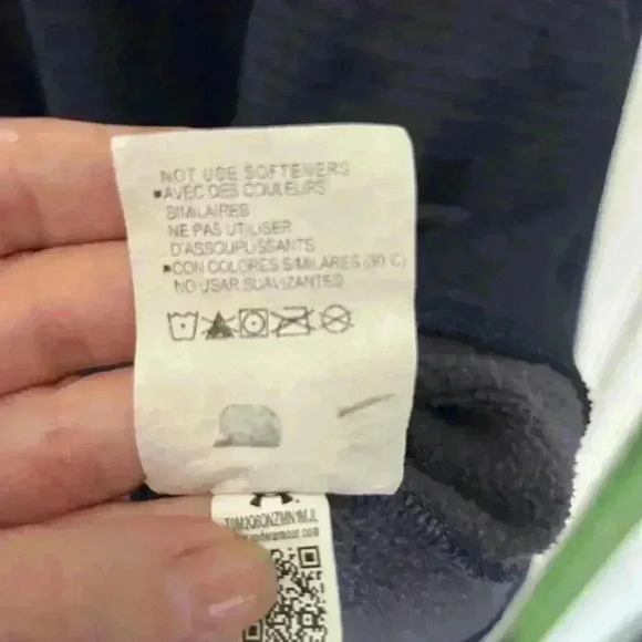 Under Armour Sweater Fleece Men's UA Storm Golf Half Zip Blue Size Large - Picture 9 of 10